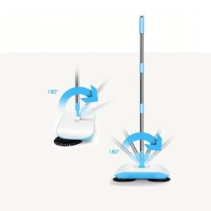 1set, 3 In 1 Multifunctional Hand Push Sweeper, Vacuum Cleaner, Hand Push Sweeping And Moping Machine
