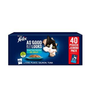 Felix As Good As It Looks Ocean Feasts Cat Food 40x100g