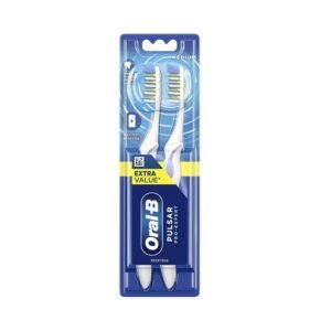 Oral-B Pulsar Pro-Expert 2X Manual Toothbrushes, (Colours May Vary)
