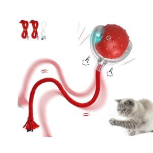 Iokheira Interactive Cat Toy Electric Automatic Toys for Indoor Cats,