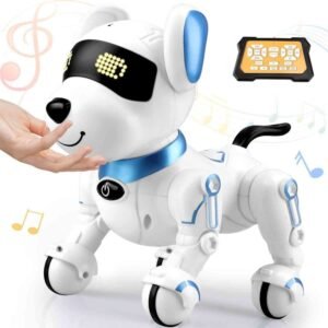 Britik Toys for 3-8 Year Old Boys Girls: Remote Control Robot Dog Toy Gifts for Kids Aged 3 4 5 6 7 8 9 10 Year Old Boys Girls