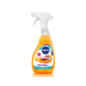 Ecozone Tough Degreaser Kitchen Cleaner Spray, 2-in-1, Citrus Burst Scent (500ml)