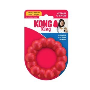 KONG - Ring - Durable Rubber Dog Chew Toy - For Medium/Large Dogs
