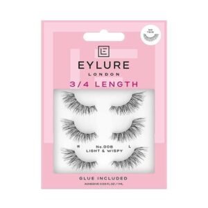 Eylure LONDON 3/4 LENGTH 008 (Glue Included)