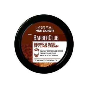 L'Oreal Men Expert Barber Club Beard & Hair Styling Cream, 75ml