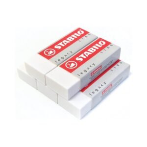 Eraser - STABILO Legacy 1186 - Pack of 5 - White