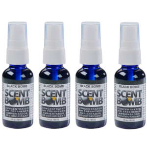 SCENT BOMB BLACK BOMB BOTTLE 4PK